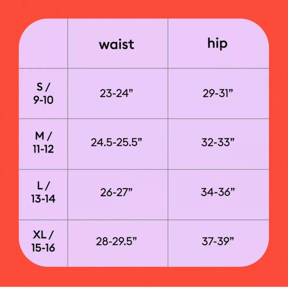 NEW✅ BUNDLE OF TWO! Thinx for all period Teens Bikini Size S,M,L,XL - Picture 8 of 13